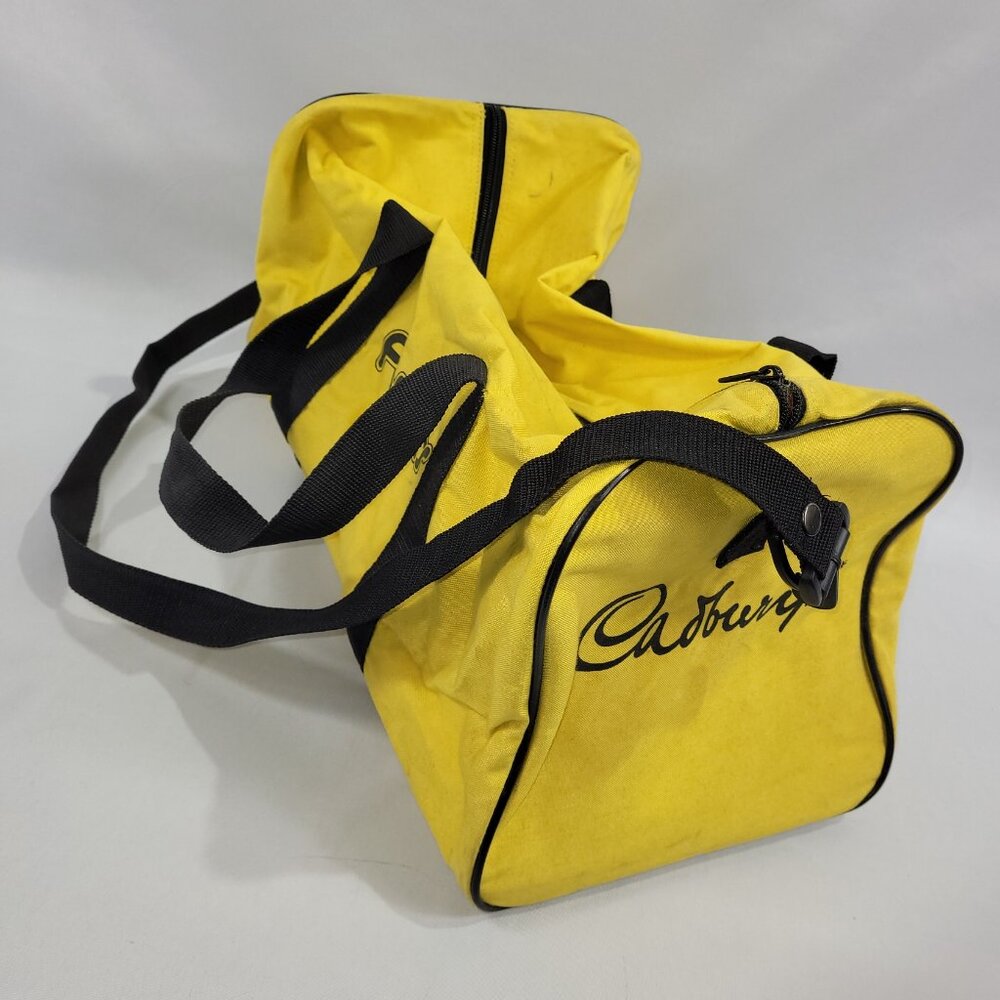 Cadbury Funbars Vintage 1980s Gym Bag Chocolate Bar Candy Tote